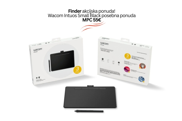 Wacom Intuos Small Black posebna ponuda