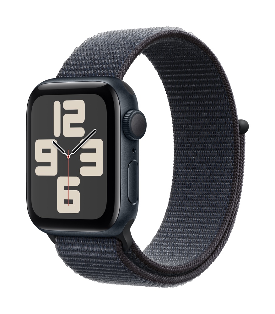 Apple Watch SE2 v3 GPS 40mm Midnight Alu Case with Ink Sport Loop T1