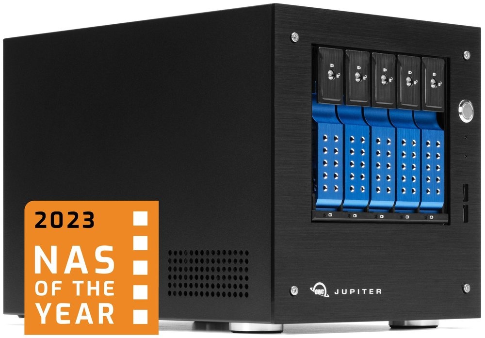 OWC Jupiter Mini 5-Drive Desktop Network Attached Storage (NAS) 20TB