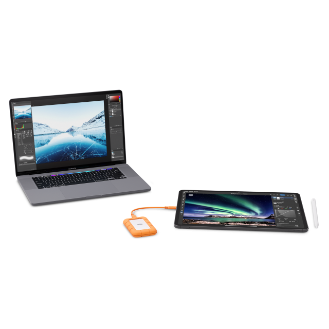 LaCie Rugged Mini SSD 1TB USB-C T4
