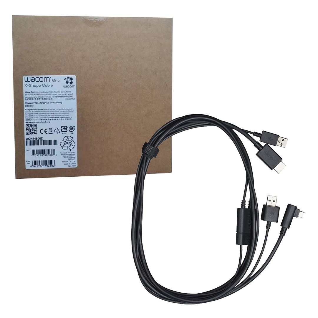 Wacom X-Shape Cable for DTC133 T4